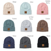 CC Heathered Boyfriend Beanie Hat | Cozy & Trendy, Beanies, $ 50.95, A Moment Of Now™